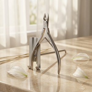 Cortauñas Profesional de Acero Inoxidable Duradero con Abertura Ancha de 7mm para Uñas Gruesas de Dedos y Pies - Product Image 1