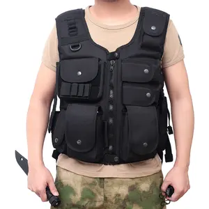 Tactical Vest Molle Holster Combat Game Jundle Clothing Hiking Training Breathable Vest Plate Carrier