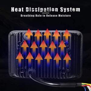 Système d'éclairage automatique 4x6 Phare de voiture pour Kenworth Feux à LED Phare avec DRL et clignotant ambre pour Peterbilt 379 - Product Image 5