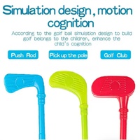 Jeu de golf pour sports de plein air, jeu éducatif précoce, jouets sportifs parent-enfant, clubs de golf, jeux interactifs, jouet