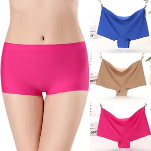 Wholesale Ladies High Elasticity Seamless Ice Silk Solid <strong>Shorts</strong> XS-L US Size <strong>Board</strong> <strong>Shorts</strong> for Yoga <strong>Women's</strong> High Quality Exercise - Product Image 1