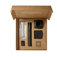 Boîte d'emballage pliable en carton ondulé recyclé de luxe en forme d'avion avec logo personnalisé pour téléphones portables, impression UV/quatre couleurs, vente en gros
