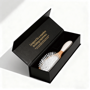 Custom Presentation <b>Magnetic</b> Gift <b>Box</b> With <b>Magnetic</b> Closure Packaging Daily Necessities for Comb Brush - Product Image 1
