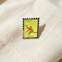 Épinglette en métal émaillé souple de haute qualité, broche décorative singe animal sauvage, badge de revers souvenir personnalisé Xcaret Park