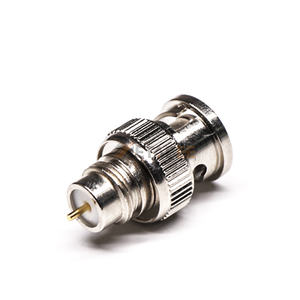 RF BNC Coaxial Soldadura Conector macho Panel Pin Tipo de enchufe - Product Image 1