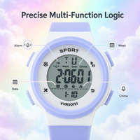 Montre numérique confortable NT-572, montre électronique pour la salle de sport, exercices, logos personnalisés