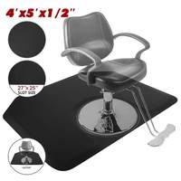 Tapis de chaise de barbier en silicone anti-fatigue pour salon de coiffure, tapis de soulagement de la pression pour coiffeur, tapis de pieds pour soins capillaires