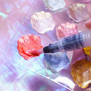 Peintures à l'<span class=keywords><strong>aquarelle</strong></span> nacrées Bview Art, 60 couleurs en peinture solide en forme de coquille, ensemble d'art portable pour débutants, peinture fine - Product Image 3