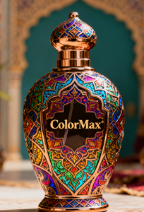 Proveedor de Fragancias de Alta Gama |   Botella de <span class=keywords><strong>Perfume</strong></span> Árabe Ornamentada de Lujo con Filigrana Dorada, Botella de Fragancia Oriental Personalizada para Royal Attar <span class=keywords><strong>Oud</strong></span> - Product Image 4