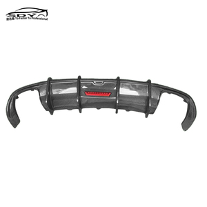 A5 <span class=keywords><strong>8T3</strong></span> Pre Lci KB estilo fibra de carbono difusor trasero parachoques labio para <span class=keywords><strong>Audi</strong></span> A5 no Sline <span class=keywords><strong>8T3</strong></span> Pre Lci Coupe - Product Image 4