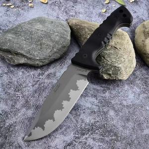 Couteau de poche tactique de survie personnalisable ML M33 OEM, bois de noyer, caoutchouc, lame en acier inoxydable G10 pour usage industriel EDC, bricolage - Product Image 2