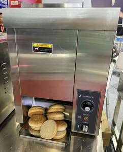 Elettrico commerciale automatico <span class=keywords><strong>in</strong></span> acciaio inox panino tostapane nuovo Hamburger macchina per la produzione di pane per ristoranti per grano mais - Product Image 2