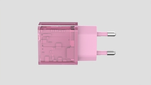 Adaptador de teléfono móvil de carga rápida PD 35W <span class=keywords><strong>USB</strong></span> tipo A + <span class=keywords><strong>C</strong></span> <span class=keywords><strong>cargador</strong></span> de pared <span class=keywords><strong>IPhone</strong></span> <span class=keywords><strong>13</strong></span> 14 15 16 UL <span class=keywords><strong>cargador</strong></span> de teléfono transparente OEM - Product Image 6