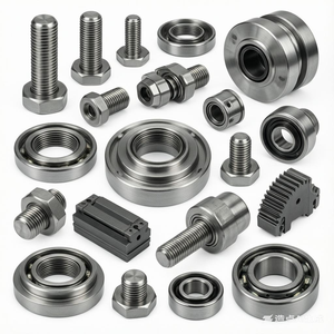 Componenti Metallici Personalizzati per Lavorazione CNC, Elementi di Fissaggio in Acciaio Inox e Rame, Dadi e Bulloni Personalizzati, Servizi di Prototipazione Rapida e Tornitura - Product Image 4