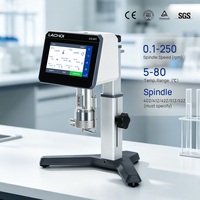 Viscosímetro Digital de Cono y Placa LACHOI DVT con Pantalla Táctil de 7 Pulgadas, Probador de Viscosidad de Laboratorio para Pequeños Volúmenes de Muestra y Tasa de Cizallamiento Uniforme