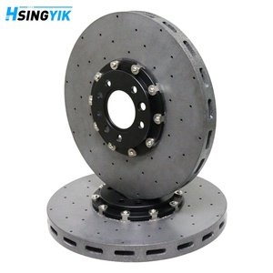 Disque de frein en céramique carbone avant Hsingyik pour <span class=keywords><strong>Audi</strong></span> <span class=keywords><strong>Q7</strong></span> <span class=keywords><strong>V12</strong></span> TDI 2010 4L0615301C 420X40MM - Product Image 5