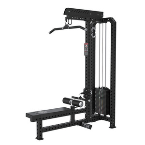 Appareil de musculation multifonction en acier pour salle de sport, avec fonctions de traction dorsale haute et basse, de traction dorsale haute et de traction dorsale basse, pour usage commercial - Product Image 1