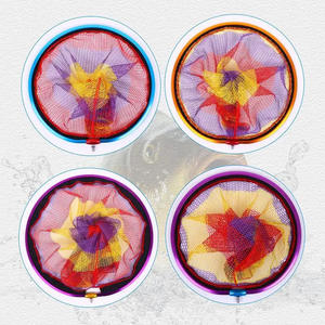 หัวตาข่ายดักปลาอะลูมิเนียมอัลลอยด์แบบหนาพิเศษ ขนาด 35 40 45 50 ซม. ป้องกันการติดขัด น้ำหนักเบาเป็นพิเศษ อุปกรณ์ตกปลาขนาดใหญ่ - Product Image 5