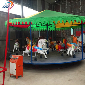 Giá tốt nhất 12 chỗ ngồi đơn giản gấp vui chơi giải trí Rides công viên <span class=keywords><strong>whirligig</strong></span> trò chơi <span class=keywords><strong>Carousel</strong></span> trên Trailer - Product Image 3