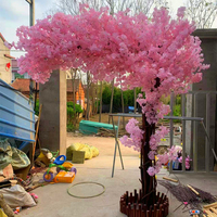 Cerisier artificiel de 2 m simulant un arbre à fleurs pour le salon, l'hôtel et le mariage.