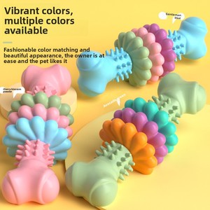 Colorido TPR <span class=keywords><strong>Bone</strong></span> Shape Luxury Classic <span class=keywords><strong>3D</strong></span> <span class=keywords><strong>Dog</strong></span> Chew Toy para perros extra grandes-Dentición y aburrimiento Buster - Product Image 6
