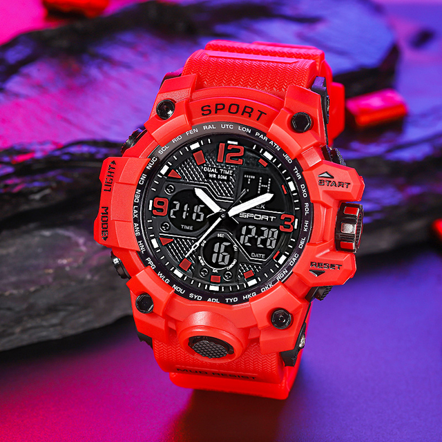 Special Forces Outdoor Watch Fashion Trend Electronic Watch Fashion Outdoor Sports Waterproof Watch for Men