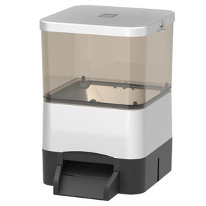 EVNICE EV810B açık Koi balık gölet büyük akvaryum otomatik çevre dostu Metal balık besleyici zamanlanmış pil operasyon ile 10L - Product Image 1