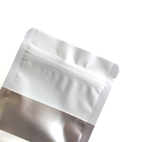 Sachet Doypack de qualité alimentaire avec fenêtre transparente, imprimé sur mesure, refermable, emballage barrière pour café, thé et snacks
