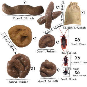 Juguete de Broma Divertido para Parejas del Día de San Valentín, Caca Realista, Juego de 24 Piezas, Día de los Inocentes - Product Image 5