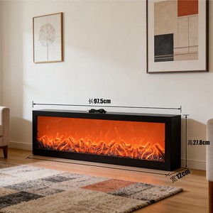 Lámpara <span class=keywords><strong>LED</strong></span> para <span class=keywords><strong>Chimenea</strong></span>, Control Manual, Eficiencia Energética, 60CM 90CM, Plástico, Enchufe USB, Lámpara Nocturna Eléctrica para Fines Decorativos - Product Image 4