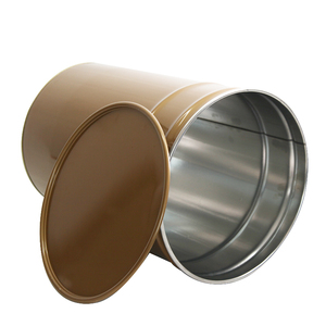Seau conique de qualité alimentaire <span class=keywords><strong>220L</strong></span>/tambour/baril en acier pour l'emballage cosmétique de jus de noix de coco - Product Image 1