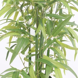 <span class=keywords><strong>Bonsaï</strong></span> en pot de plantes vertes, feuilles de bambou artificielles, arbre pour décoration intérieure, <span class=keywords><strong>prix</strong></span> d'usine - Product Image 5