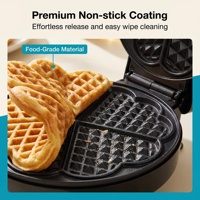 Éléments chauffants avancés pour une température constante et une cuisson uniforme Gaufrier