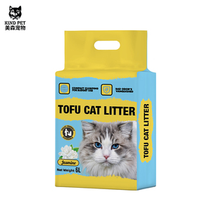 Litière pour chat en tofu jetable de qualité supérieure - Faible poussière et agglomération rapide - Product Image 2