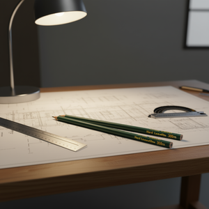 Crayon à mine dure Stanley 300 mm, outil de dessin - Product Image 3