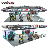 Parc à thème VR, jeux d'arcade en réalité virtuelle 7D, simulateur de jeux 8D, parc d'attractions en plein air, machine de jeu 12D, aire de jeux intérieure pour enfants