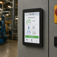 4.99 İnç Duvara Monte Android 15 Dokunmatik Panel Tablet PC RK3566 PoE RS232 RS485 Oda Rezervasyonu Erişim Kontrolü Endüstriyel HMI OEM ODM