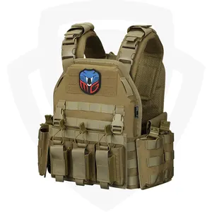 Doublesafe Other Personal Defense Equipment Oxford Khaki Molle Tactical Gear Ballistic Plate Carrier Tactical Vest Armor Vest
