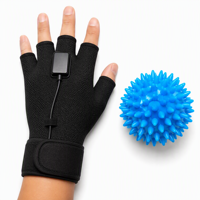 Gant robotisé de rééducation électrique, entraînement pneumatique des doigts, récupération de la fonction de la main pour les patients victimes d'AVC, sangle de poignet réglable