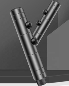 <strong>High</strong> <strong>Quality</strong> Stainless Steel Two Function Grey or Black Bidet Spray Hand Spray for Household Small Toilet S.S. <strong>Shattaf</strong> 2 Spray - Product Image 4