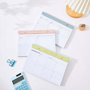 Vente en gros de nouvelles tendances personnalisées A5 impression planificateur non daté agenda quotidien planificateur de fitness échantillon gratuit - Product Image 2