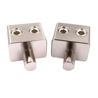 Réducteurs d'entrée d'amplificateur de jauge 0 avec adaptateur de goujon décalé pour ajouter deux bornes de jauge 0 à un amplificateur d'entrée de borne de jauge zéro