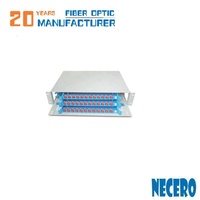 Kotak terminasi serat optik 12 24 36 48 72 96 144 Port ODF Panel Patch