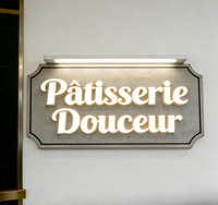 Lettres publicitaires les plus populaires, lettres en acrylique, lettres LED rétroéclairées, lettres LED, lettres 3D, enseigne publicitaire