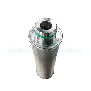 OEM High Quality INR-S-0125-H-SS-UPG-ED Sintered Filter Cartridge Replace For Indufil Oil Filter Element