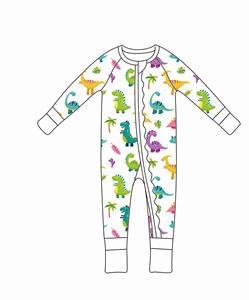 Qingli OEM Tariff Free Unisex Kids Winter Baby Romper Diseño personalizado Baby Sleepsuit Saint Patricks Day Bamboo - Product Image 6