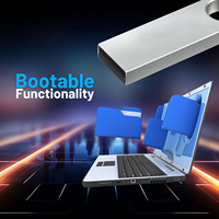 Clé USB 2.0 Ultra Métal Cadeau, Clé USB Flash Drive 1TB 2TB 128GB 64GB Type-C OTG 4-en-1, Clé USB 3.0, Clé USB Mini 32GB