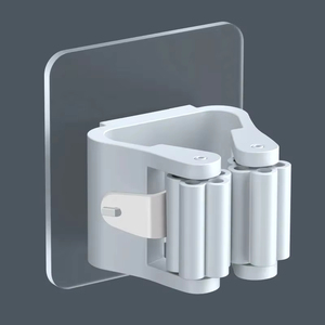 Nhà lưu trữ giá phòng tắm hút treo ống traceless Móc Treo Tường Gắn lau tổ chức chủ không thấm nước chổi móc áo - Product Image 5