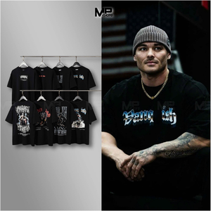 Camisetas de gimnasio de diseño personalizado vintage manga corta cuello redondo 100% algodón estilo deportivo muestra gratis precio bajo fábrica vietnamita - Product Image 4