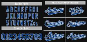 Maillot de baseball authentique de style classique noir et blanc personnalisé - Product Image 3